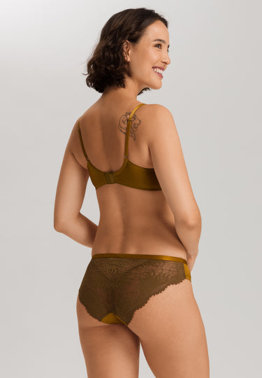 Gale Lace Accented Soft Cup Bra | Golden Cumin 70867-2803